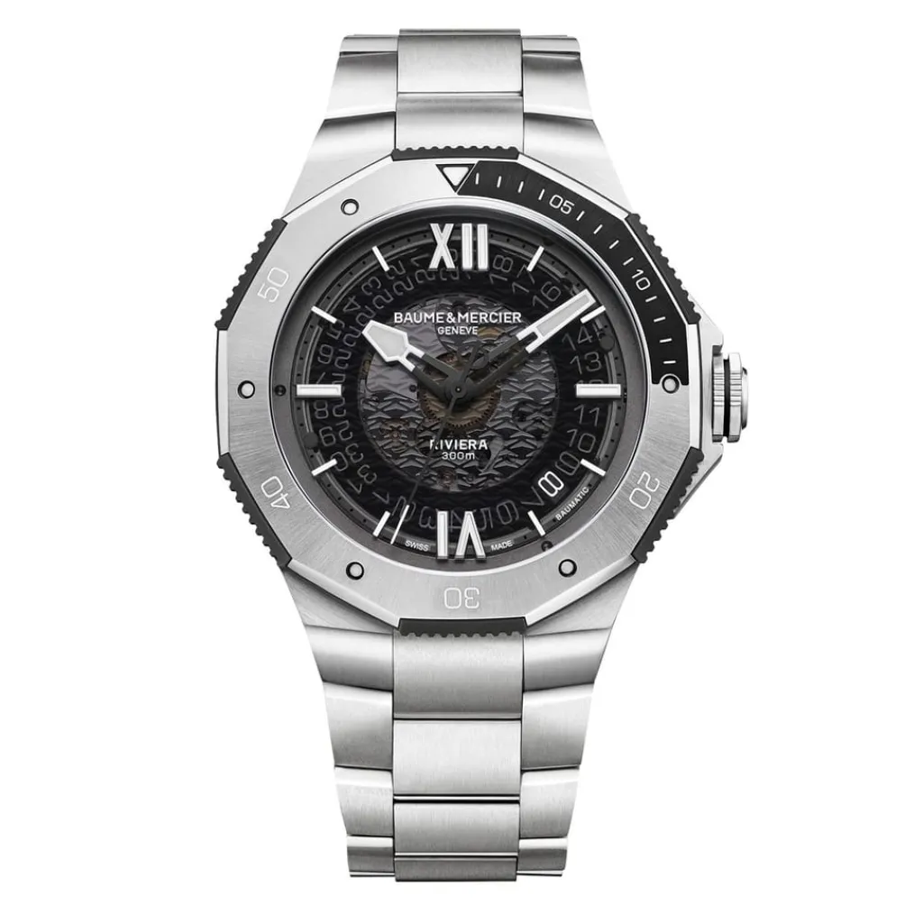 Jewellery-Watches*Baume and Mercier Baumatic Riviera Watch in Silver