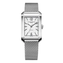 Jewellery-Watches*Baume and Mercier Hampton Automatic in Silver