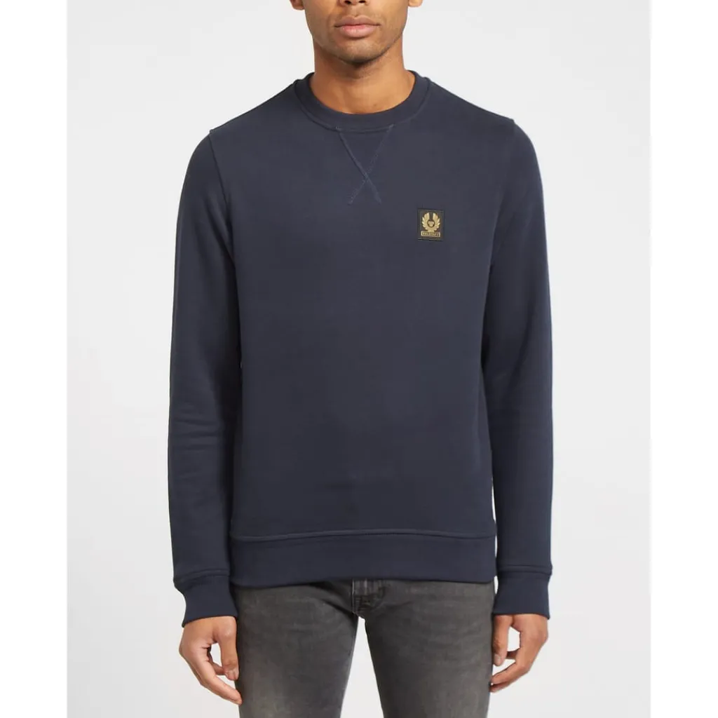 Sweatshirts*Belstaff Crewneck Sweatshirt in inkwell