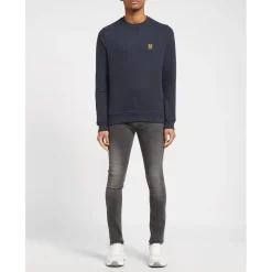 Sweatshirts*Belstaff Crewneck Sweatshirt in inkwell