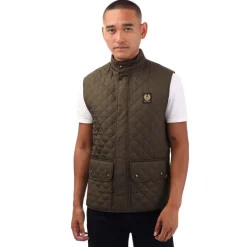 Coats And Jackets*Belstaff Icon Gilet in olive