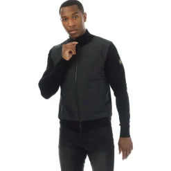 Knitwear*Belstaff Kelbrook Zip Cardigan in Black