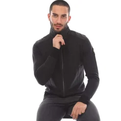 Knitwear*Belstaff Kelby Zip Cardigan in Black