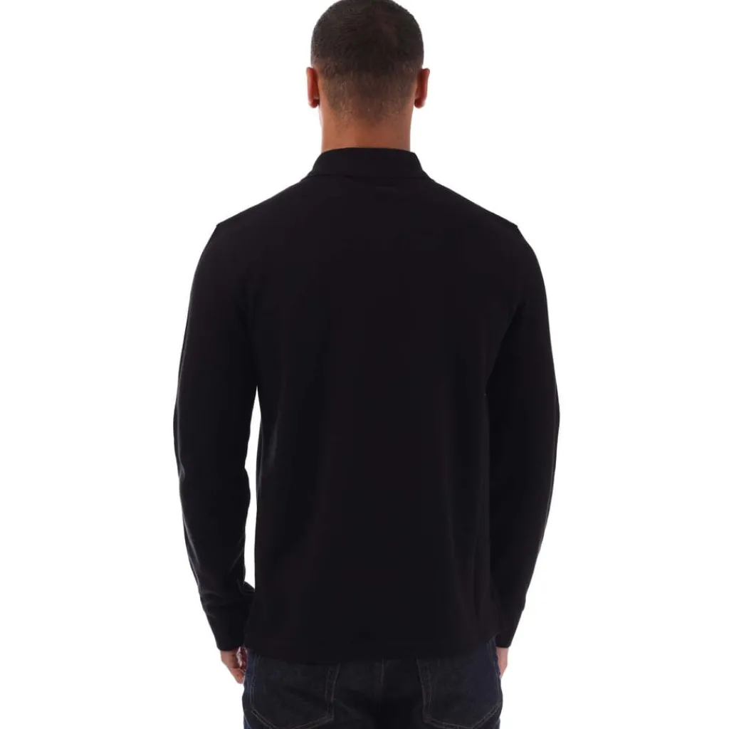 Polo Shirts|T-Shirts And Vests*Belstaff Long Sleeved Polo Shirt in Black