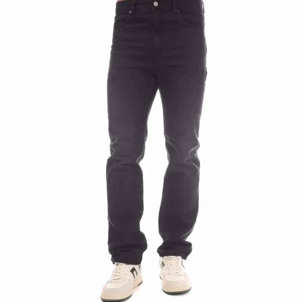 Jeans*Belstaff Longton Straight-Fit Jeans in Black