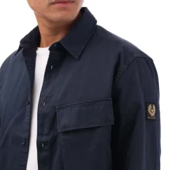 Shirts*Belstaff Scale Shirt in Navy