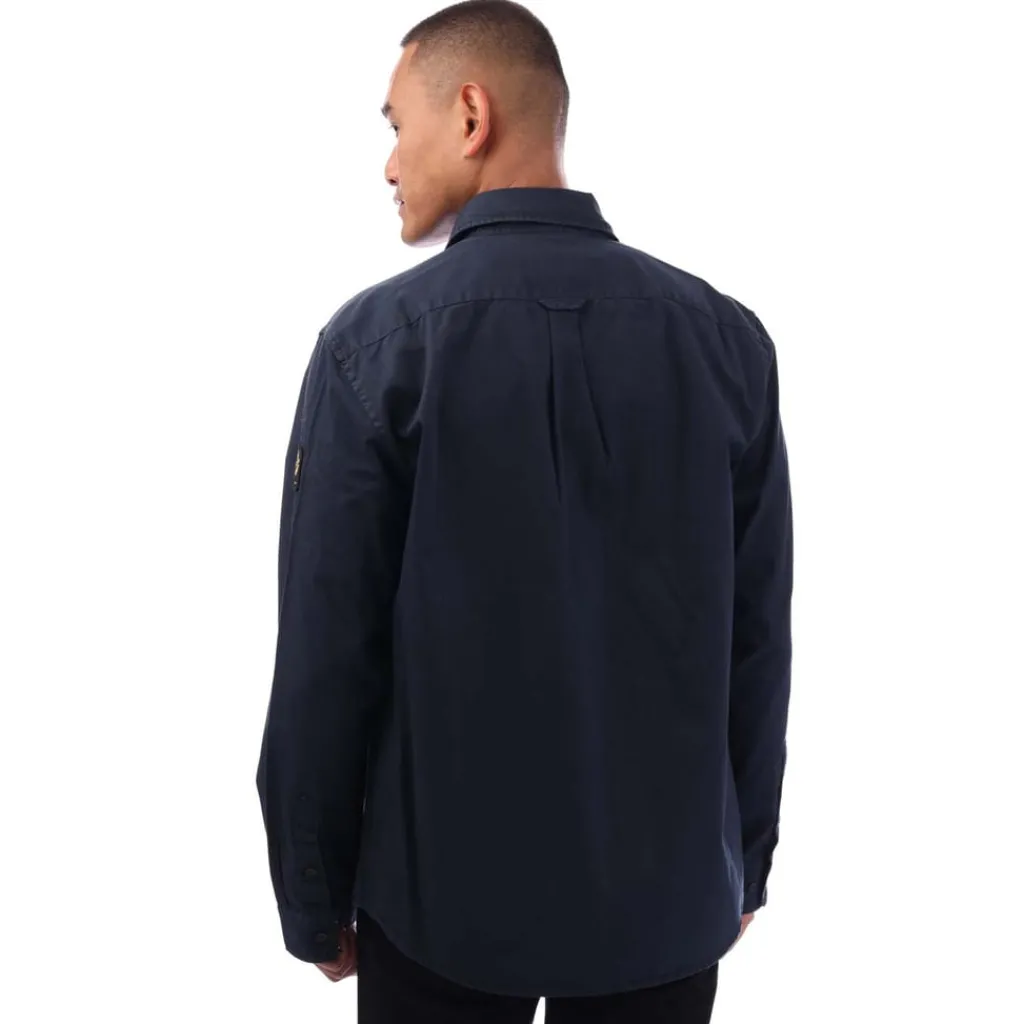 Shirts*Belstaff Scale Shirt in Navy