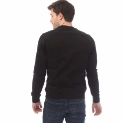 Sweatshirts*Belstaff Signature Crewneck Sweatshirt in Black-White