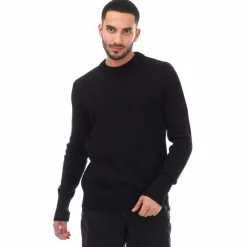 Knitwear*Belstaff Sternway Crewneck Jumper in Black