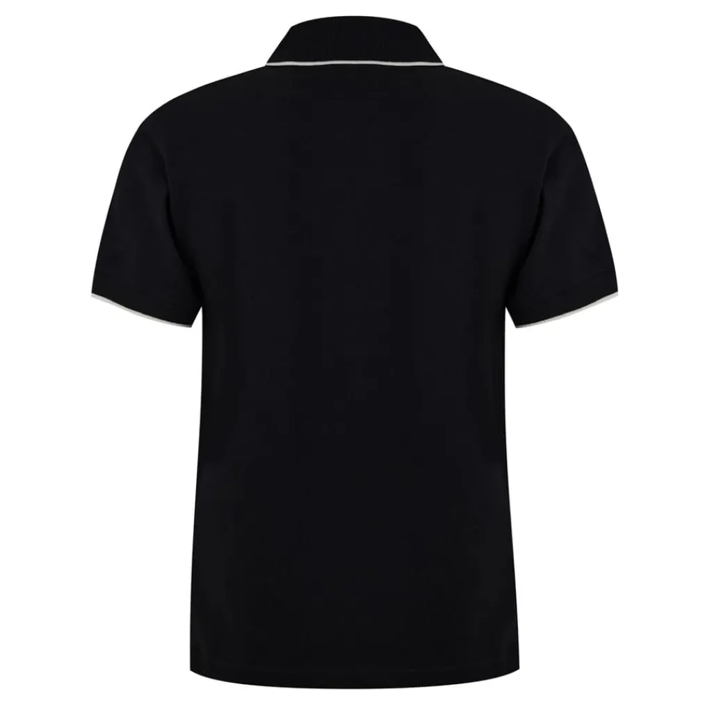 Polo Shirts*Belstaff Tipped Polo in Black