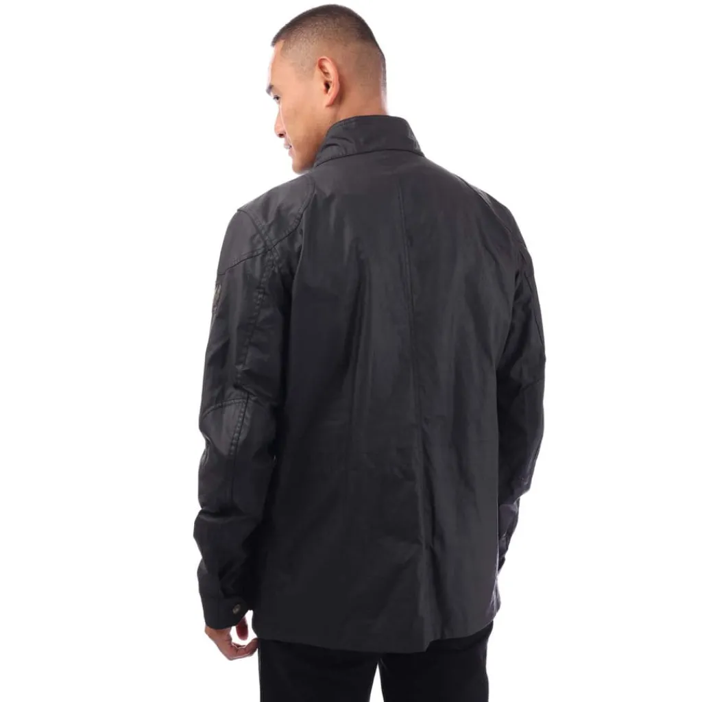 Coats And Jackets*Belstaff Waxed Cotton Fieldmaster Jacket in Black