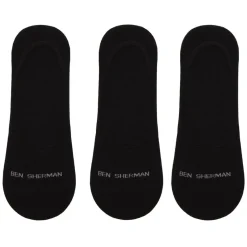 Underwear And Socks*Ben Sherman 3 Pack Makalu Liner Socks in Black