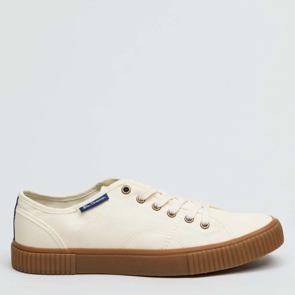 Trainers|Footwear*Ben Sherman Canvey Trainers in Off White