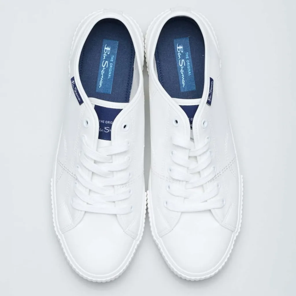 Trainers|Footwear*Ben Sherman Canvey Trainers in White