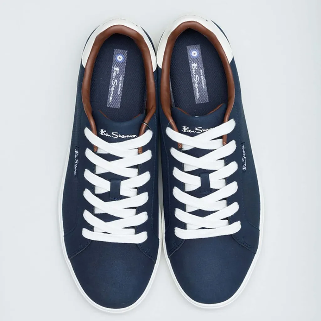 Trainers|Footwear*Ben Sherman Chase Trainers in Navy