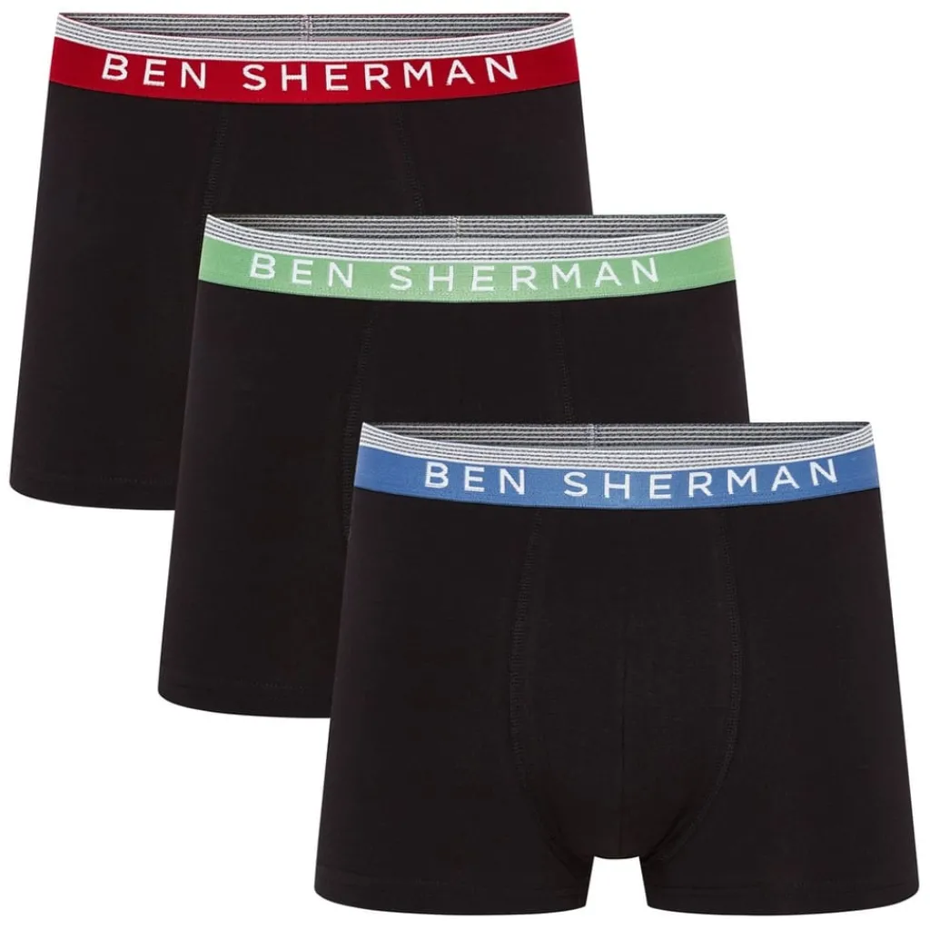 Underwear And Socks*Ben Sherman Heath Trunk in Black