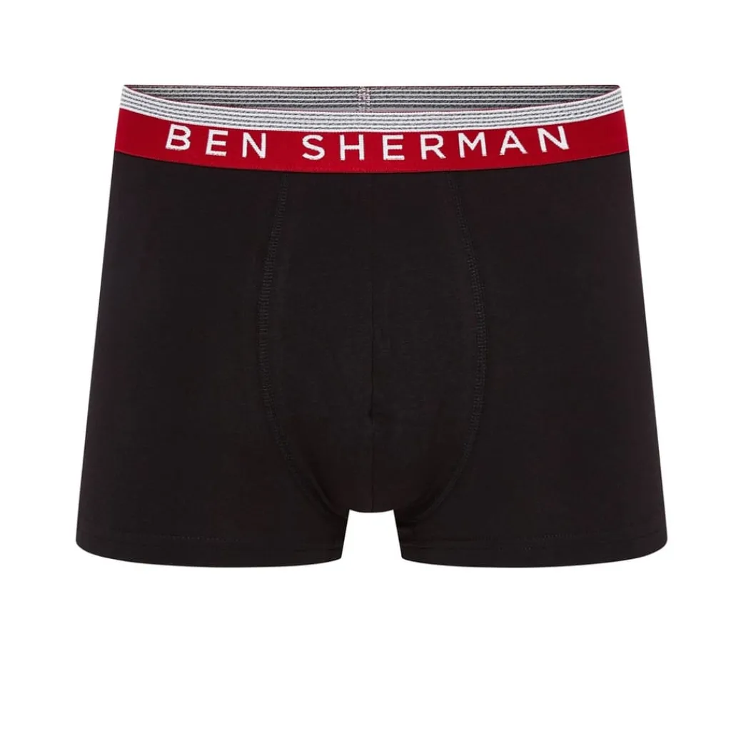 Underwear And Socks*Ben Sherman Heath Trunk in Black