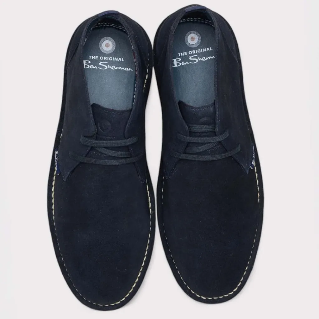 Footwear|Boots*Ben Sherman Hemmings Desert Boots in Navy