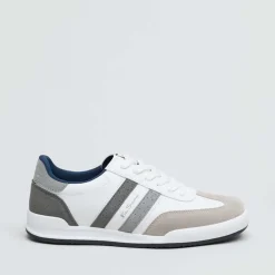 Trainers|Footwear*Ben Sherman Sokka Trainers in White Black
