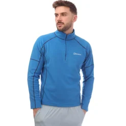 Sweatshirts*Berghaus Mens Cuerden 1/2 Zip Fleece in Blue