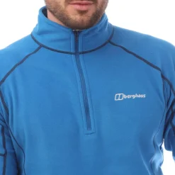 Sweatshirts*Berghaus Mens Cuerden 1/2 Zip Fleece in Blue