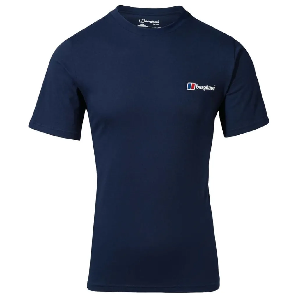 T-Shirts And Vests*Berghaus Organic Classic Logo T-Shirt in Dark Blue