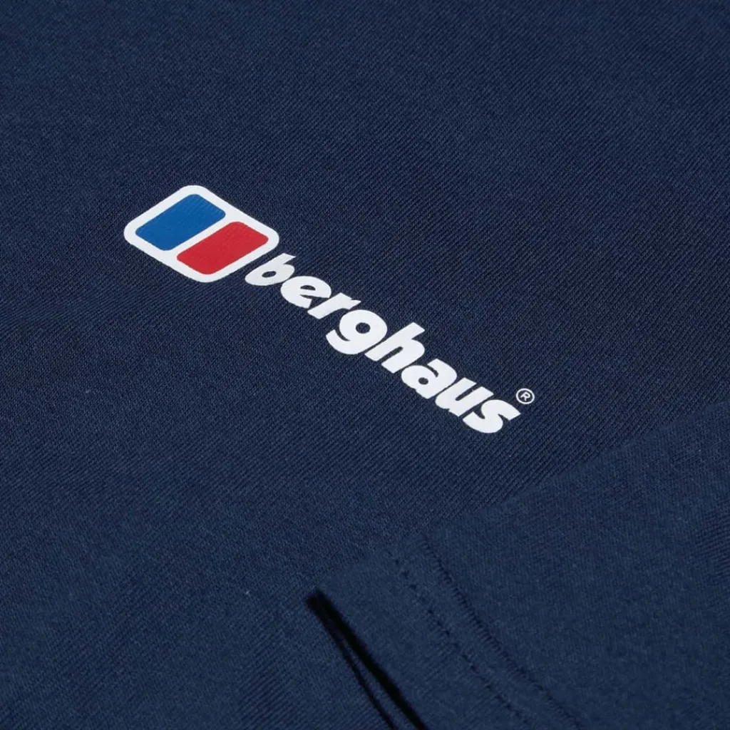 T-Shirts And Vests*Berghaus Organic Classic Logo T-Shirt in Dark Blue