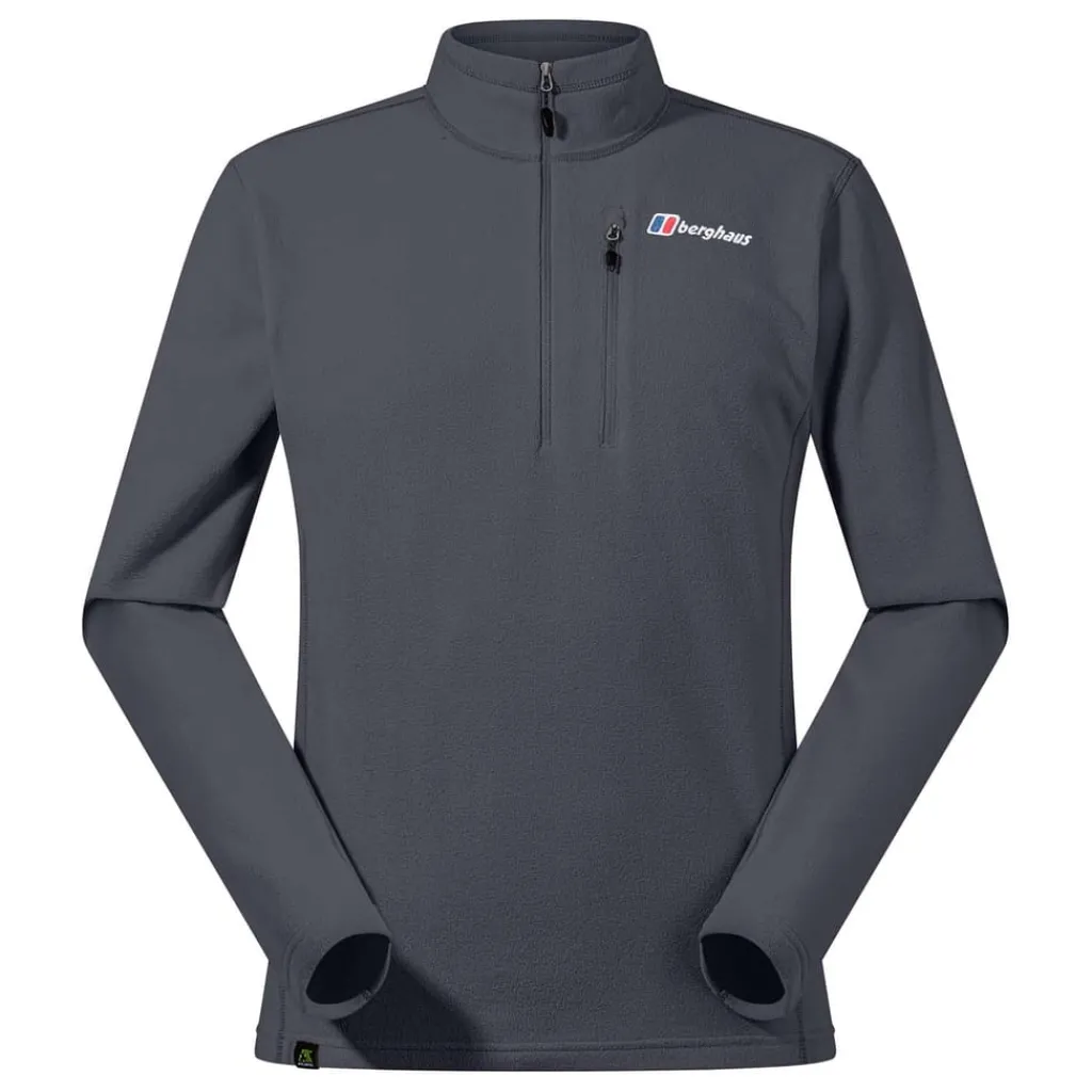 Sweatshirts*Berghaus Prism Micro Polartec InterActive Half-Zip Fleece in Grey