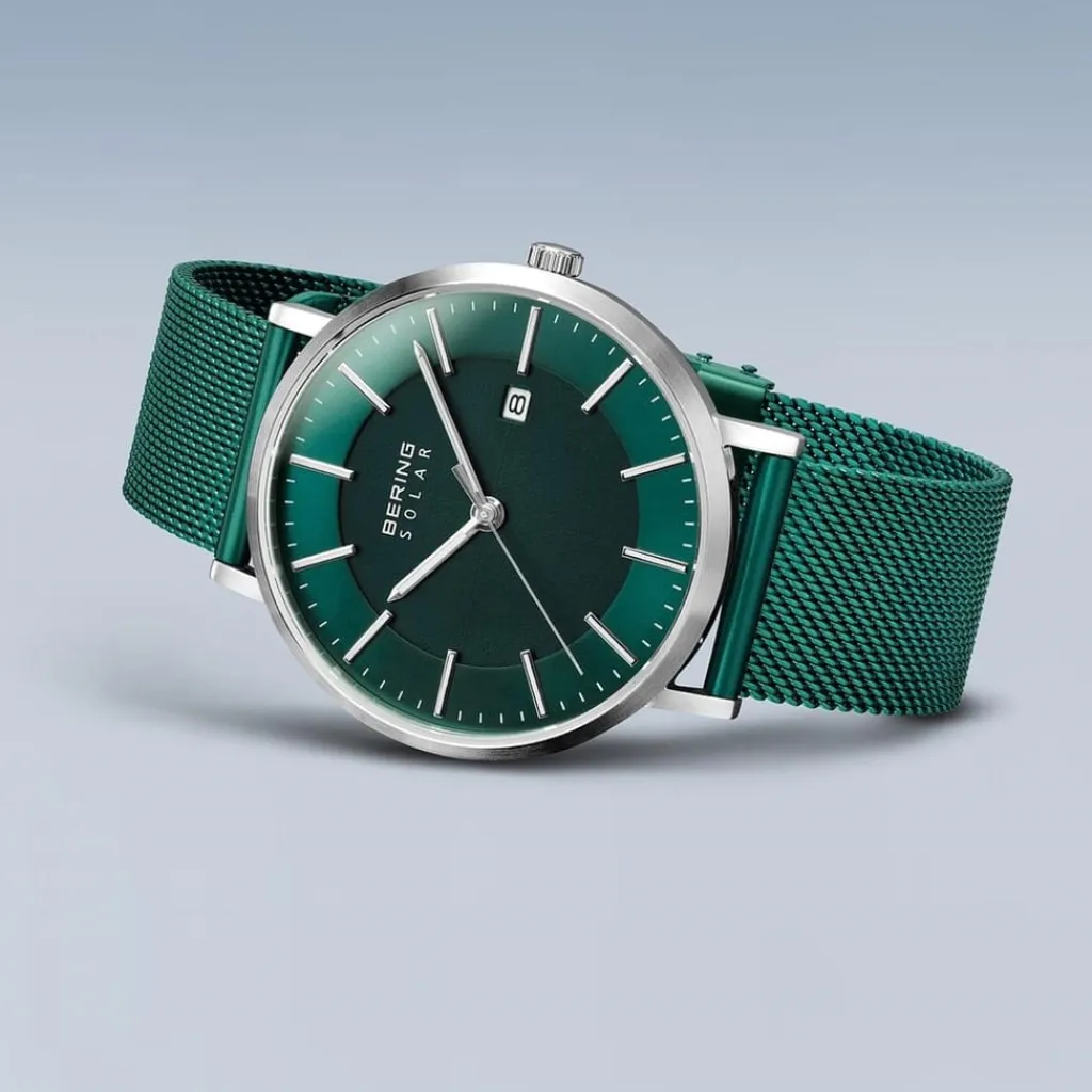 Jewellery-Watches*Bering Solar Watch 15439 808 in Green