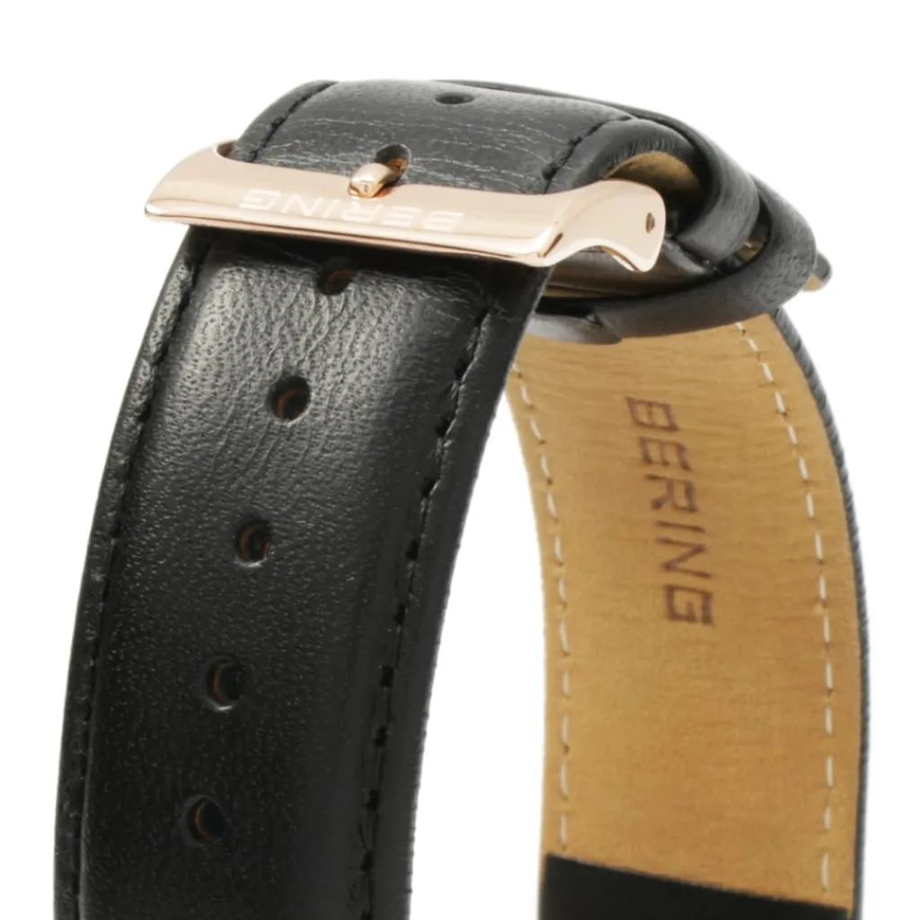 Jewellery-Watches*Bering Steel Classic Analogue Quartz Watch in White