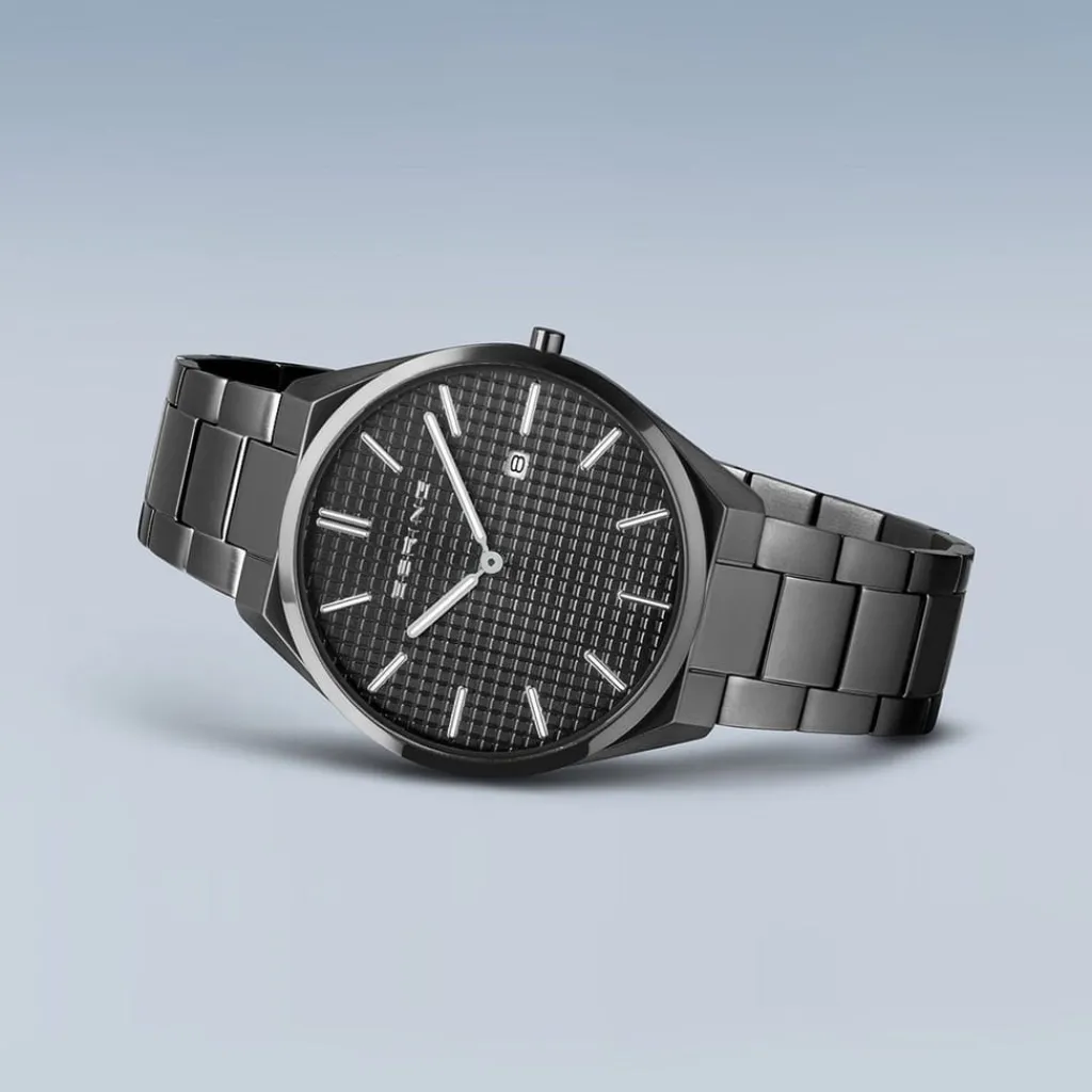 Jewellery-Watches*Bering Ultra Slim Watch 17240 777 in Grey