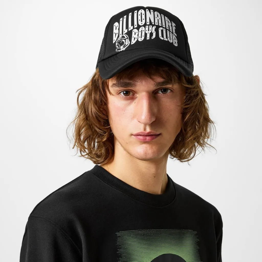 Caps-Hats*Billionaire Boys Club Arch Logo Trucker Cap in Black