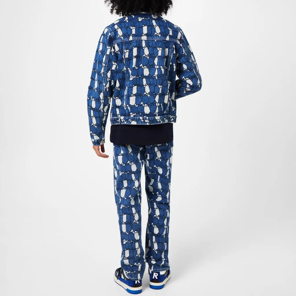 Jeans*Billionaire Boys Club Camo Regular Fit Jeans in Blue