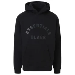 Hoodies*Blank Essentials E Arch Hoody Hoody in Black
