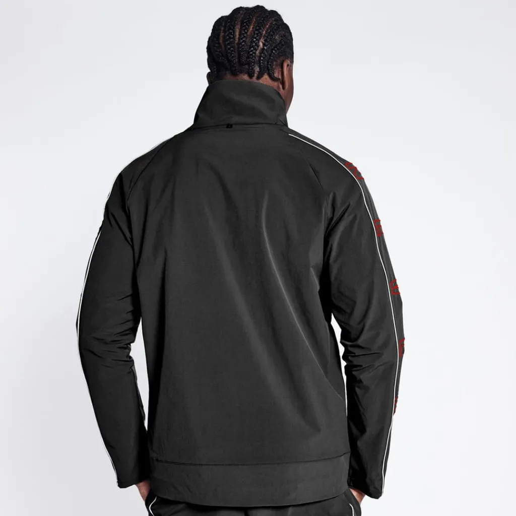 Tracksuits*Blood Brother Athletic Long Sleeve Regular Fit Jacket in Black