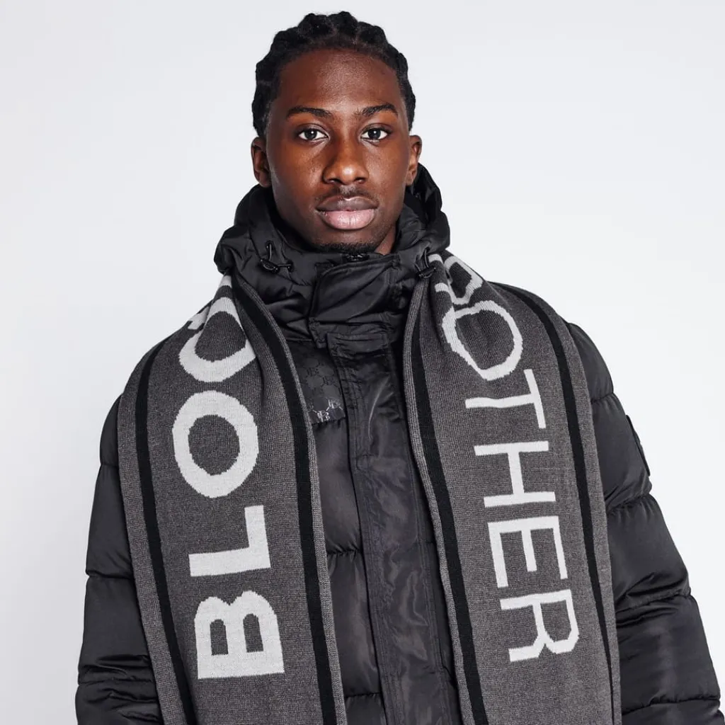 Gloves-Scarves-Umbrellas*Blood Brother Bb Scarf in Black
