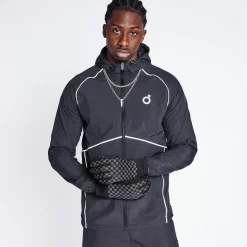 Coats And Jackets*Blood Brother Tech Hooded Performance Jacket in Black