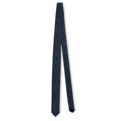 Assorted*Boss 6 cm Geomatric Pattern Necktie in Blue
