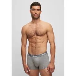 Underwear And Socks*Boss 3 Pack Power Boxer Shorts in Black