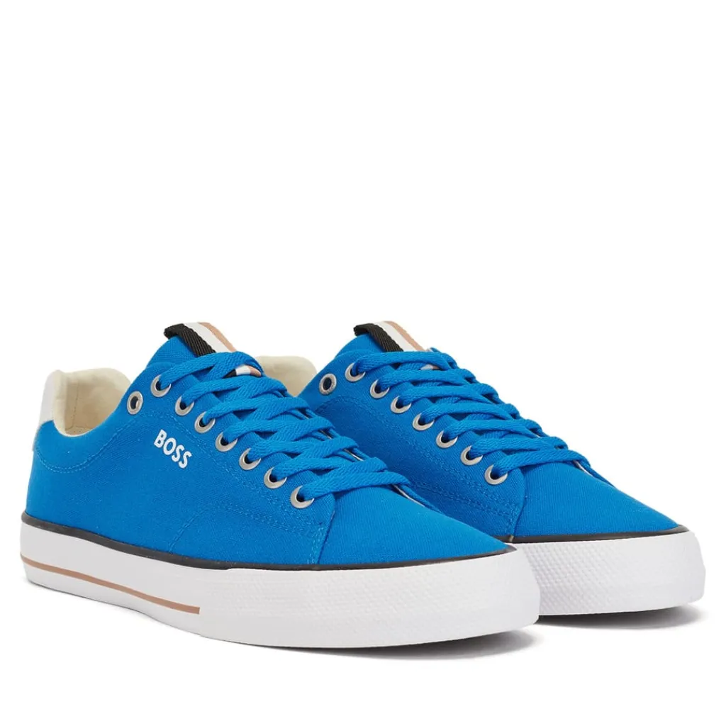 Footwear|Trainers*Boss Aiden Tennis Trainers in Blue