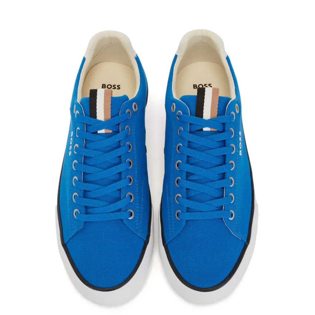 Footwear|Trainers*Boss Aiden Tennis Trainers in Blue