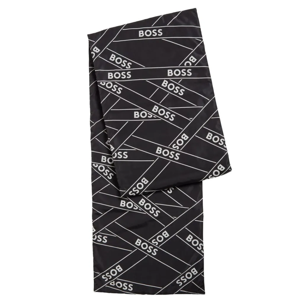 Gloves-Scarves-Umbrellas*Boss Aroser Scarf in Black