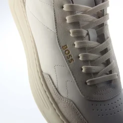 Trainers|Footwear*Boss Baltimore Tennis Trainers in Natural