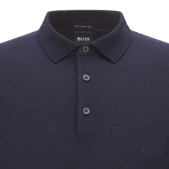 Knitwear|Polo Shirts*Boss Bono-L Polo Sweater in Dark Blue