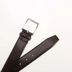 Belts*Boss Branded Buckle Belt in Brown