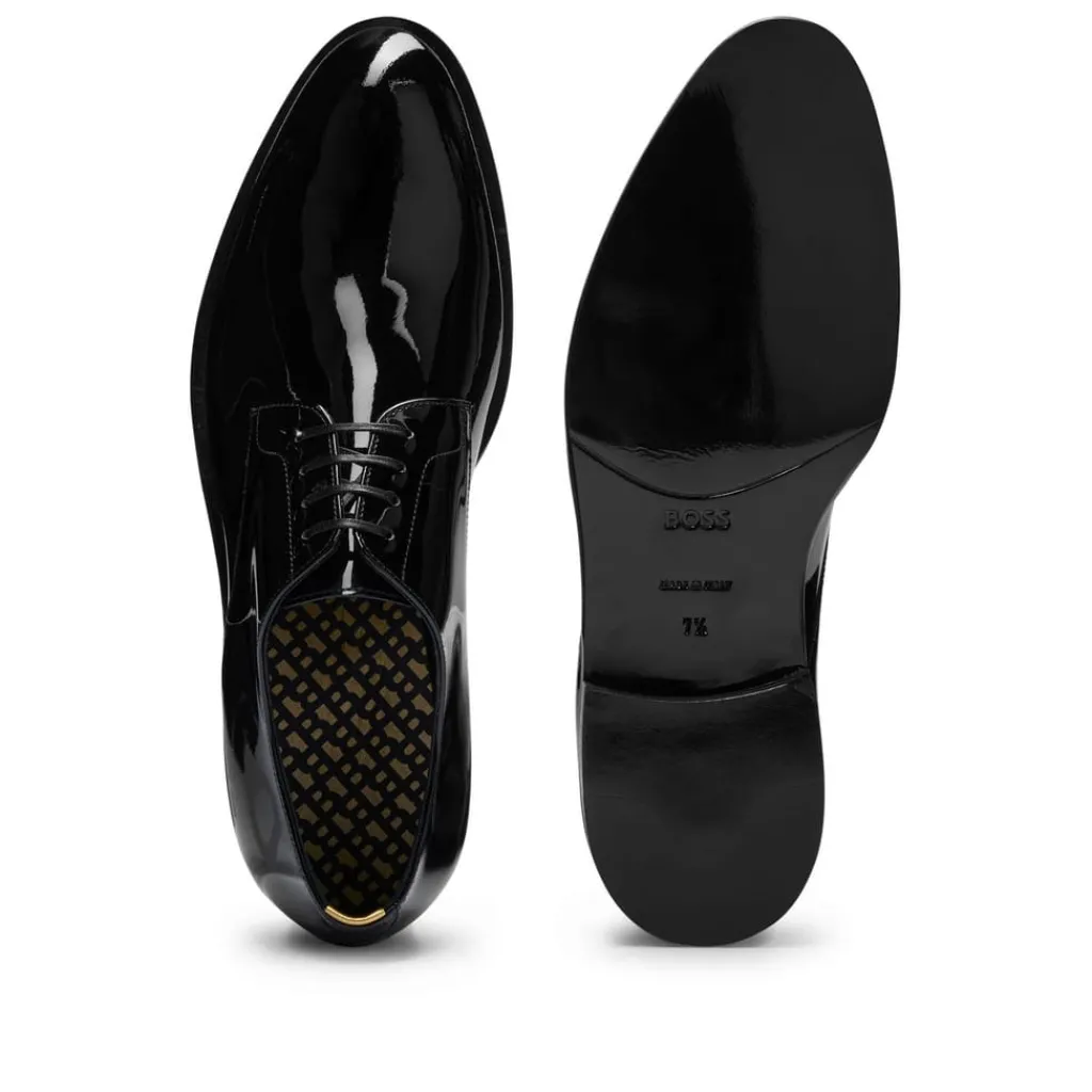 Shoes|Formalwear*Boss Bruce Derby Shoes in Black