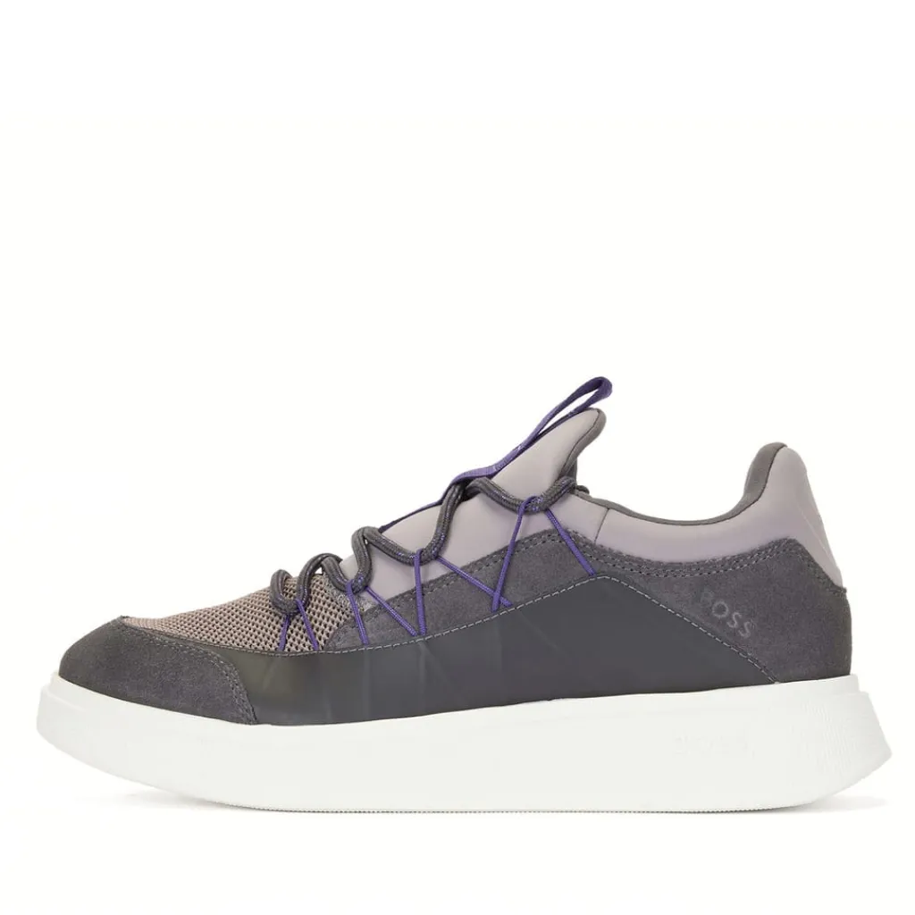 Fitness And Gym Footwear|Running Shoes*Boss Bulton Running Shoes in Grey