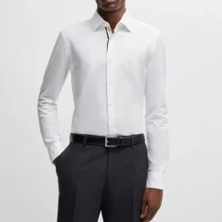 Formalwear*Boss Casual-Fit Shirt in White