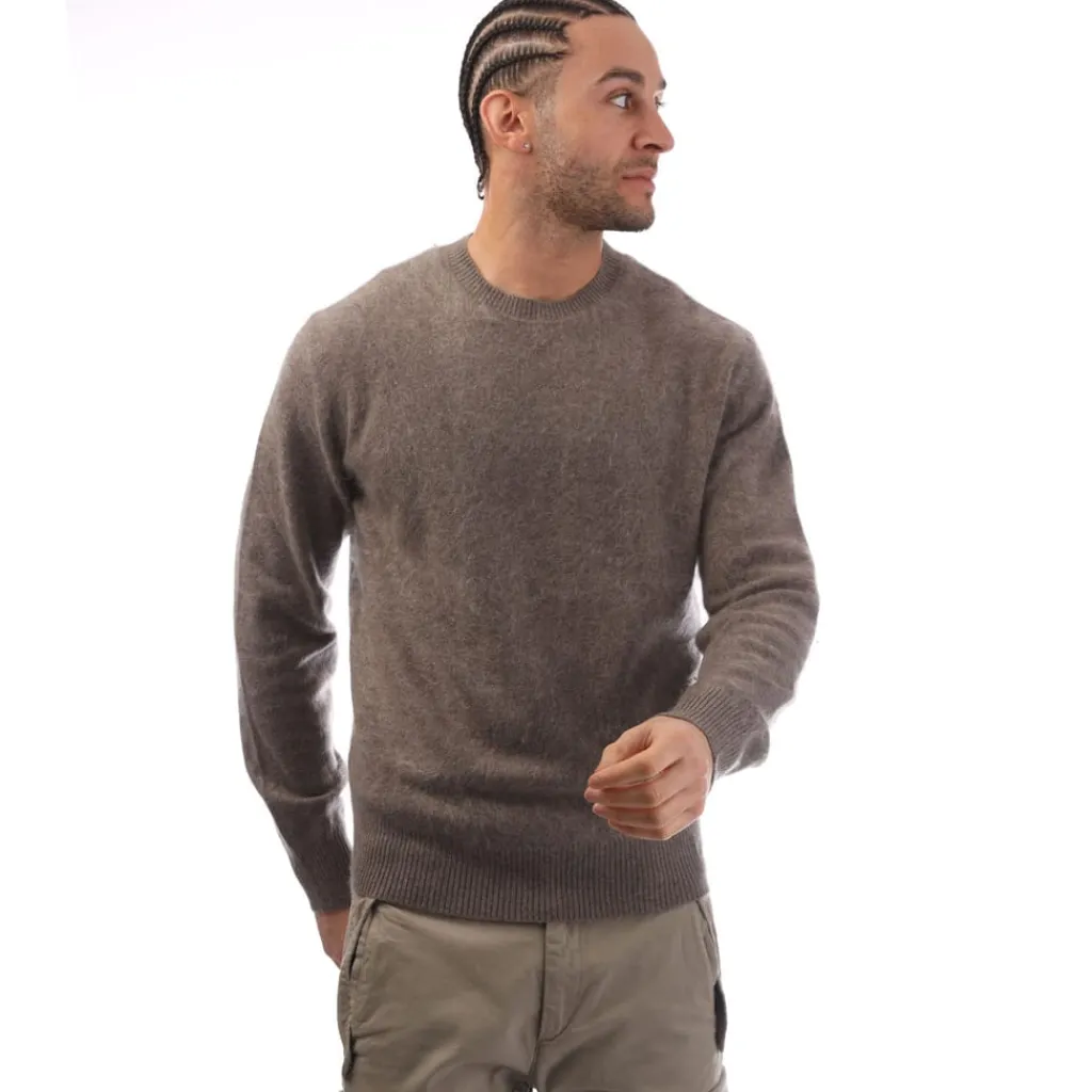 Knitwear*Boss C-Escrito Cashmere Sweater in Beige