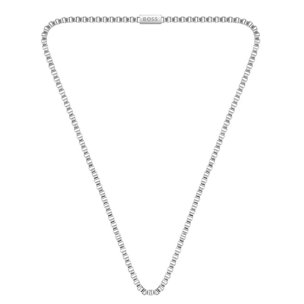 Jewellery-Watches*Boss Chain For Him Stainless Steel Necklace in Silver
